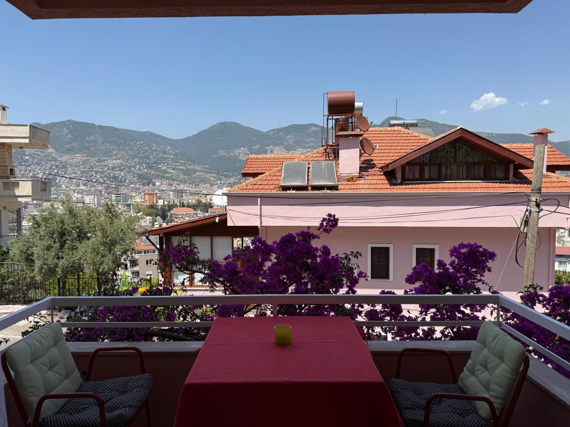 Duplex House On The Castle Road With A Seaview Dom wakacyjny Alanya