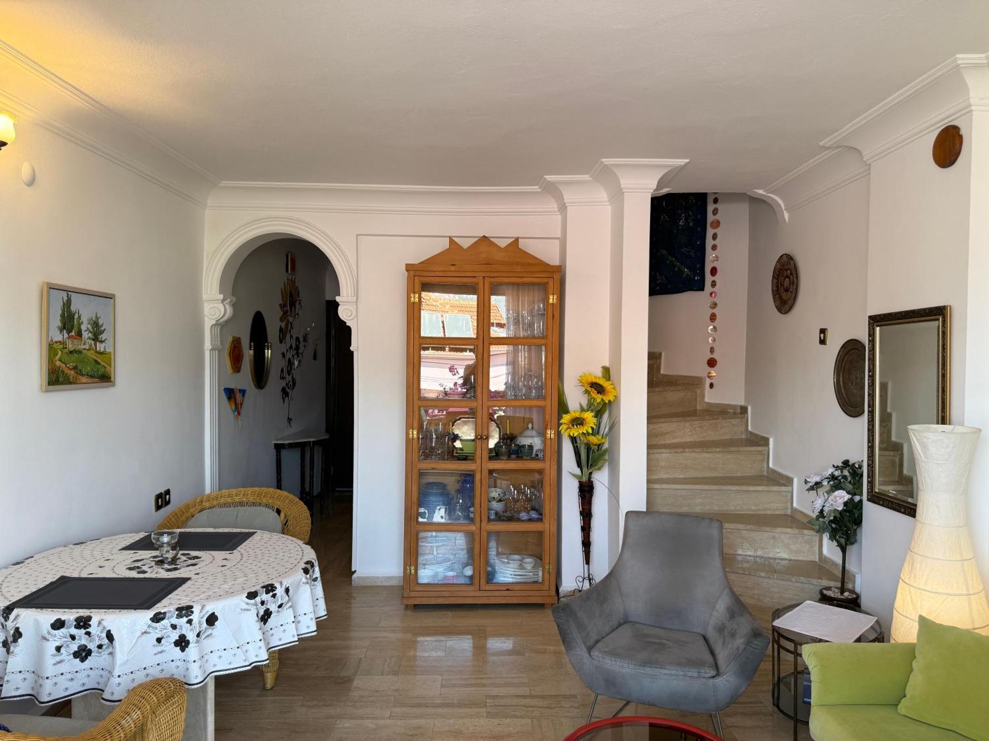 Duplex House On The Castle Road With A Seaview Alanya